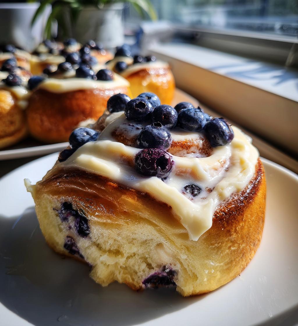 blueberry cinnamon rolls