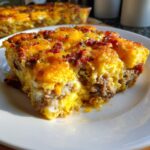 breakfast casserole tater tots
