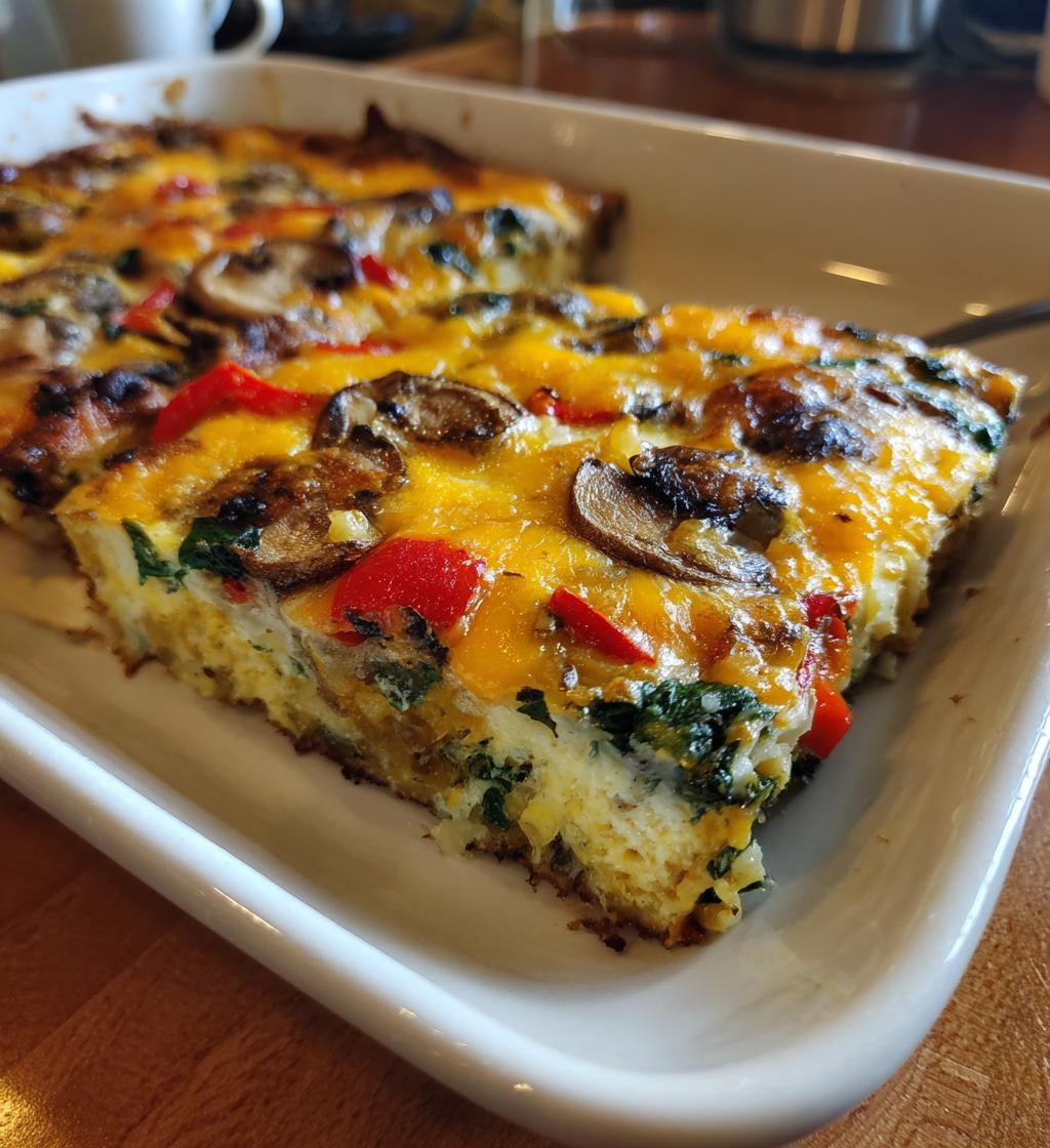 breakfast casserole vegetarian
