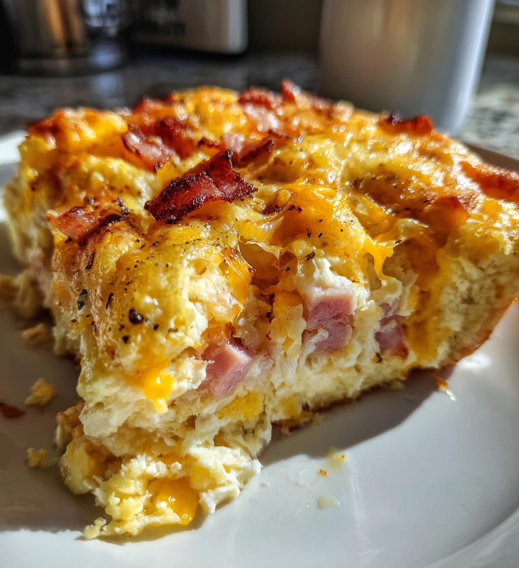breakfast casserole with crescent rolls