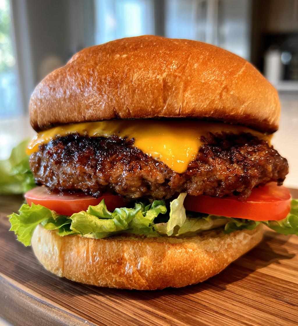 Juicy 30-Minute Burgers in Air Fryer—So Perfect You’ll Cry