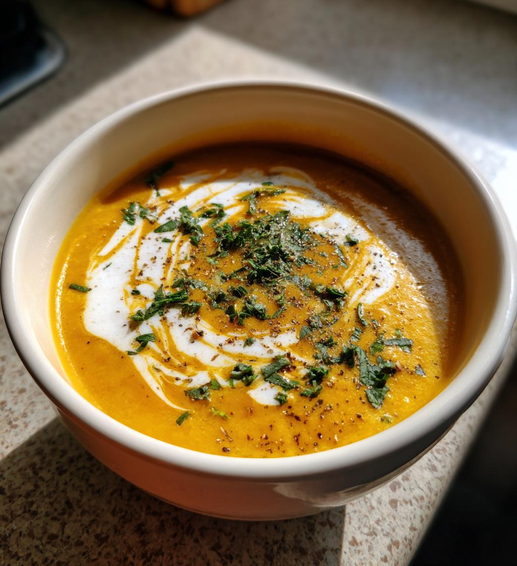 butternut squash and sweet potato soup