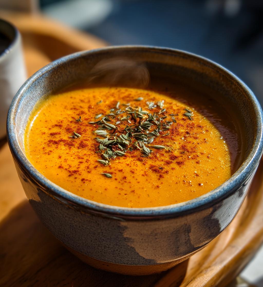 butternut squash sweet potato soup