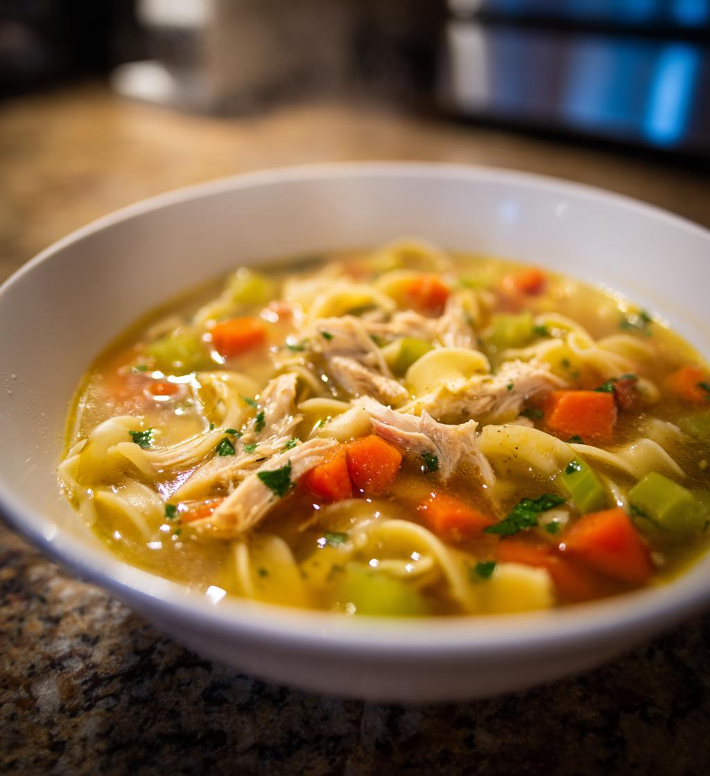 canning chicken noodle soup