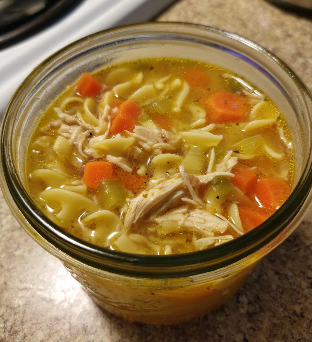 canning chicken noodle soup