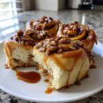 caramel pecan cinnamon rolls