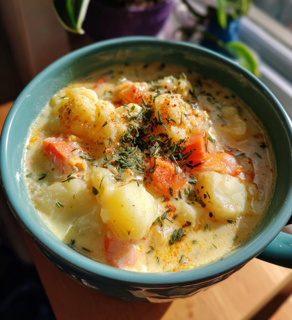 cauliflower potato soup