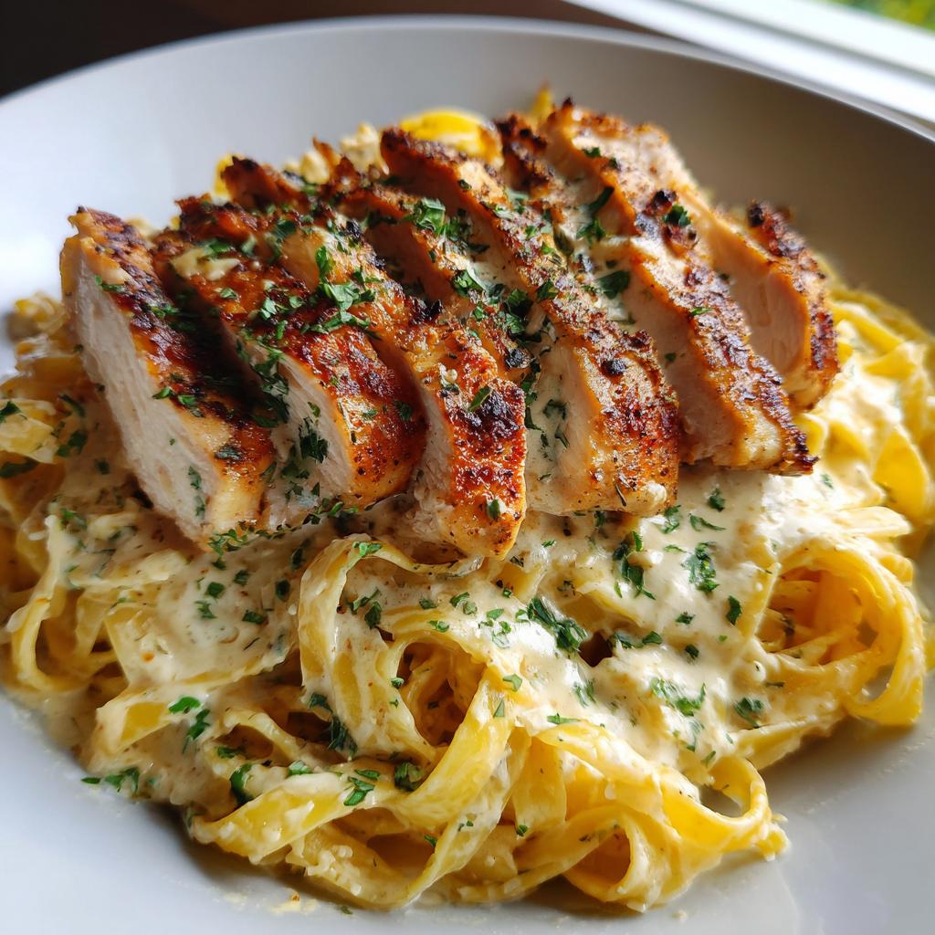 chicken alfredo