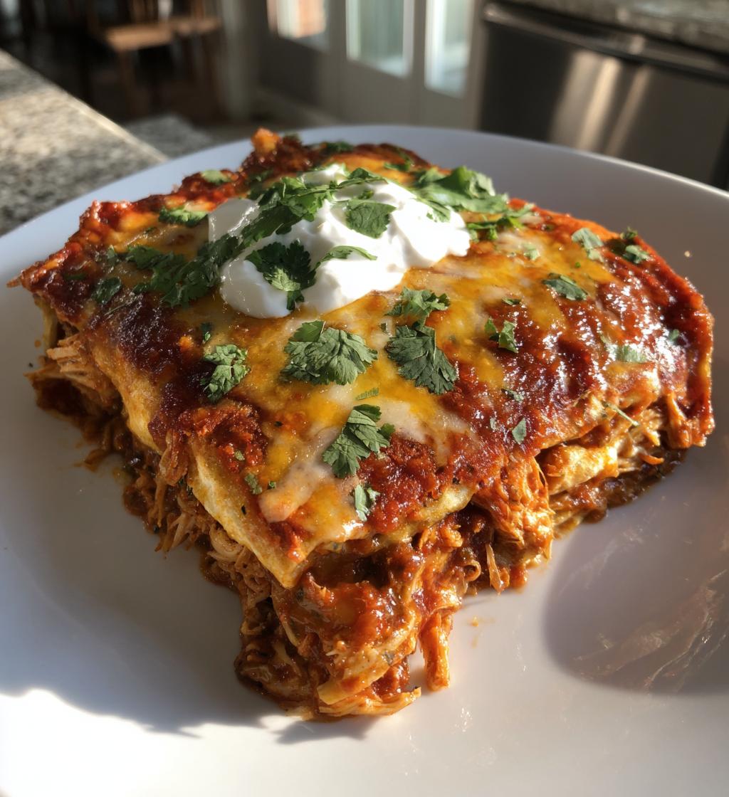 chicken enchilada casserole