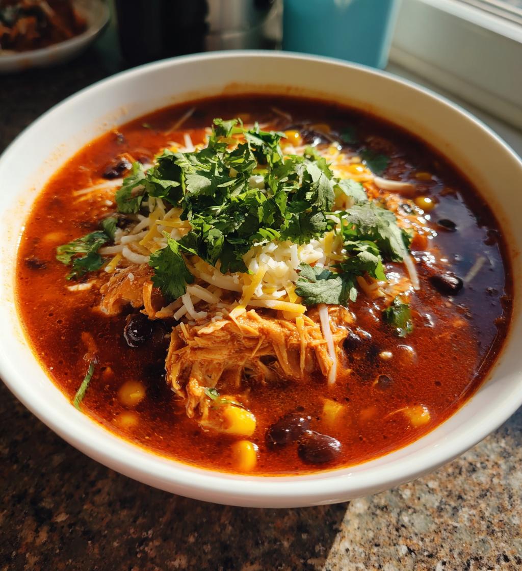 chicken enchilada soup