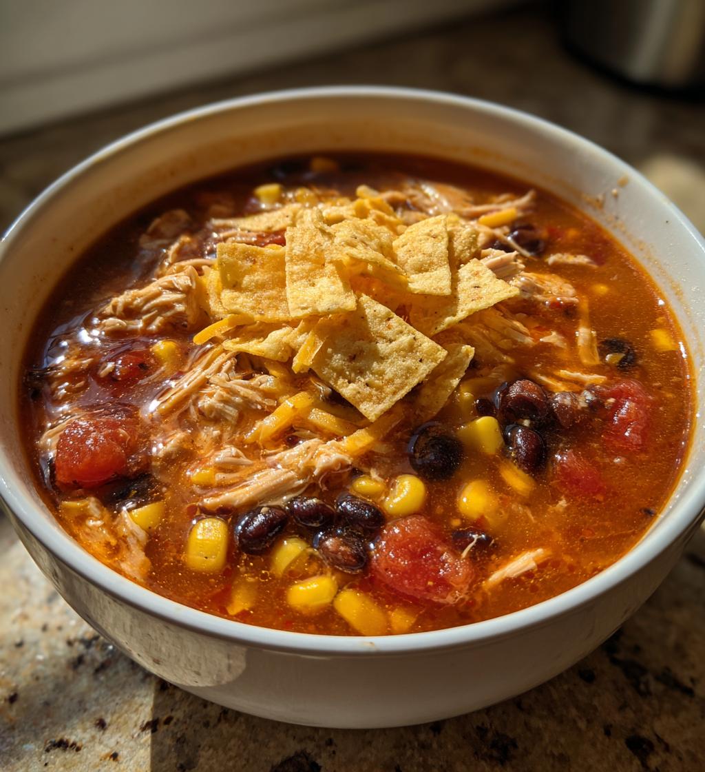 chicken taco soup