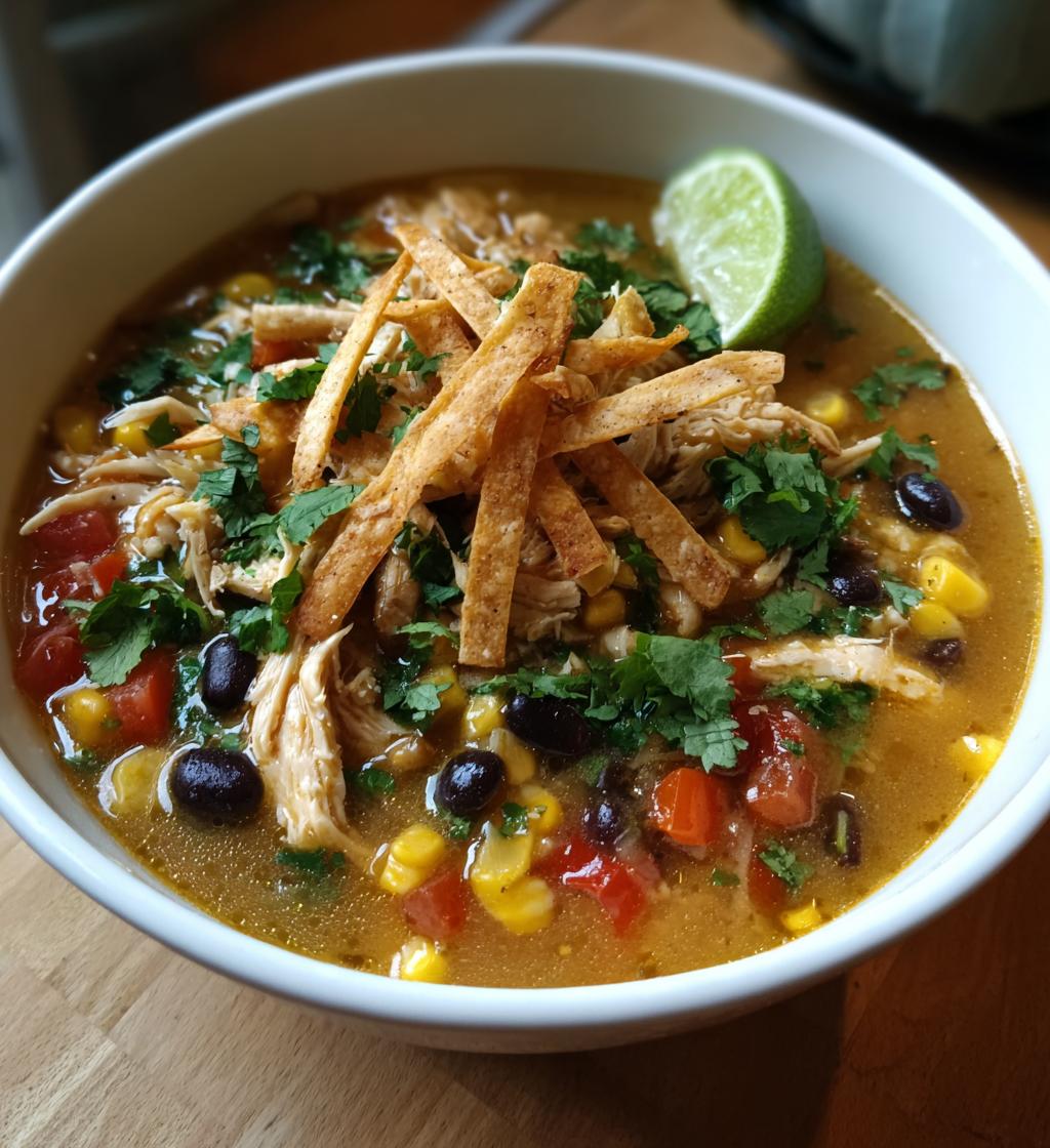 chicken tortilla soup