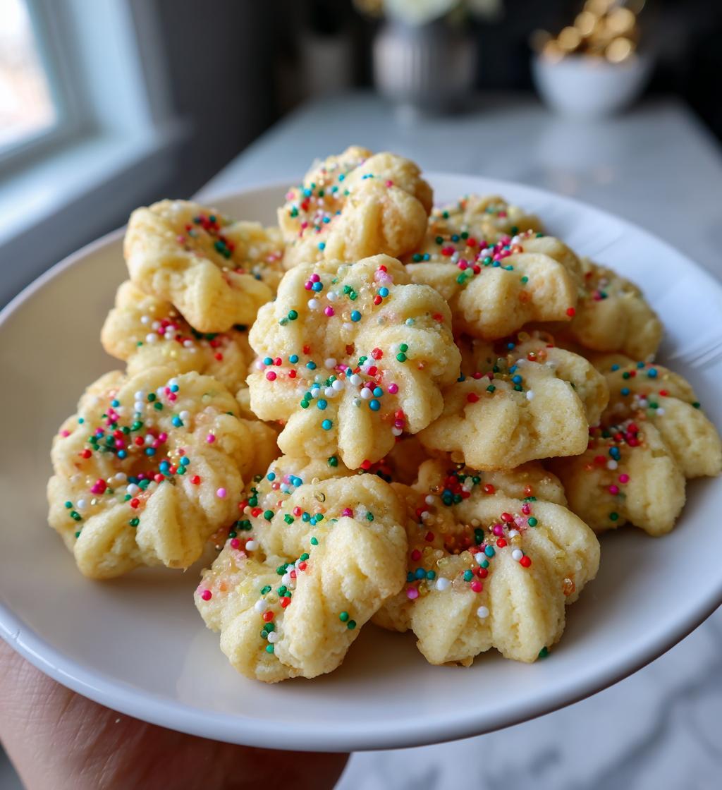 christmas spritz cookies