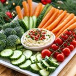 christmas veggie tray