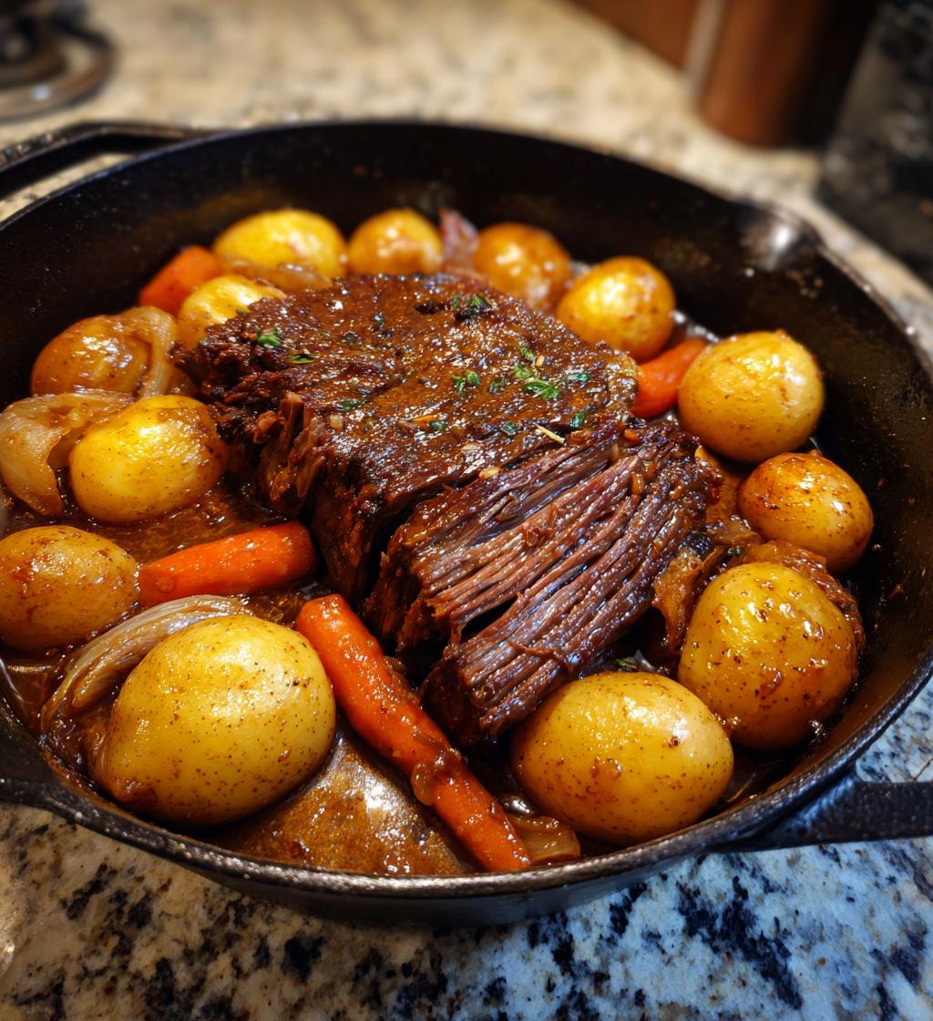 Juicy Chuck Roast Dutch Oven Recipe in Just 4 Hours