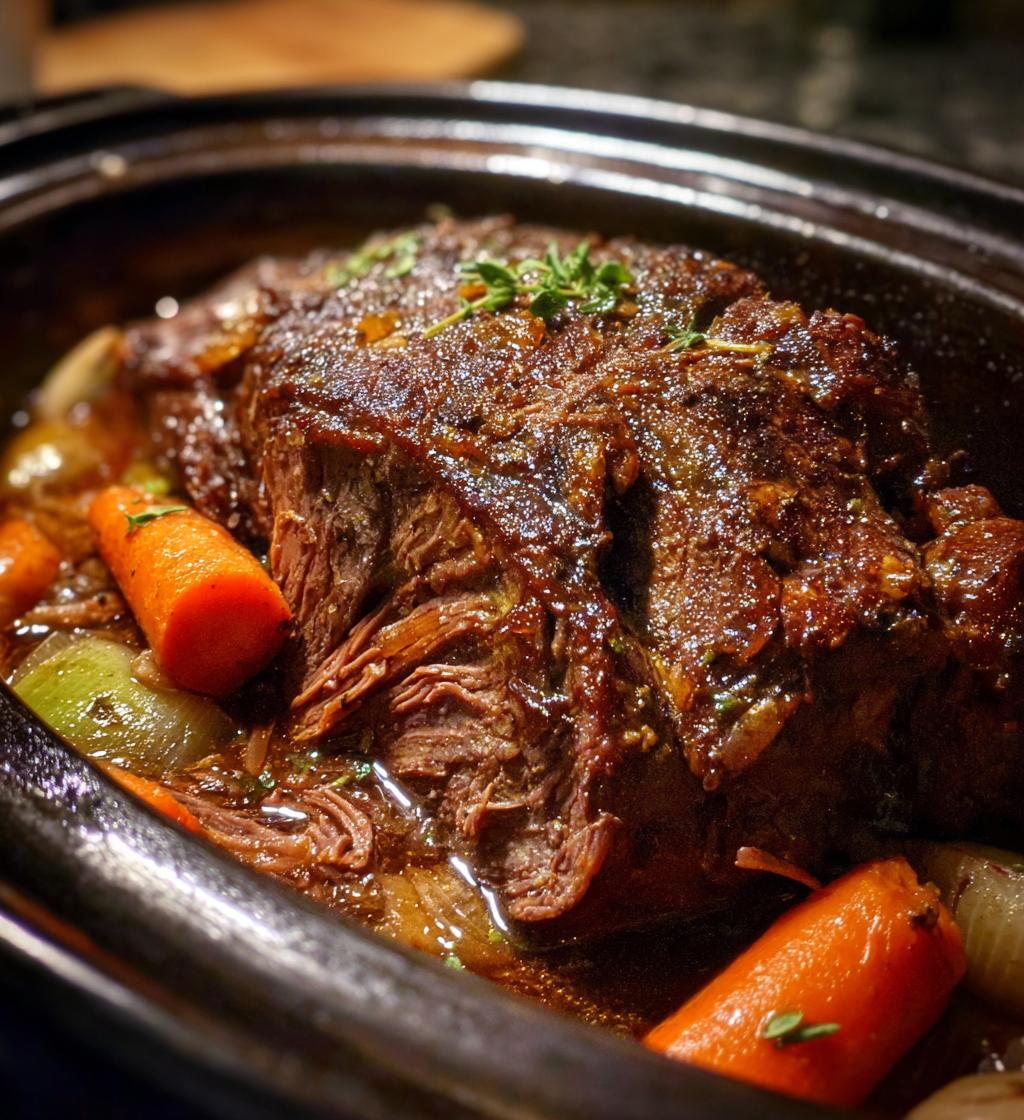 3-Ingredient Dutch Oven Chuck Roast That Melts in Your Mouth