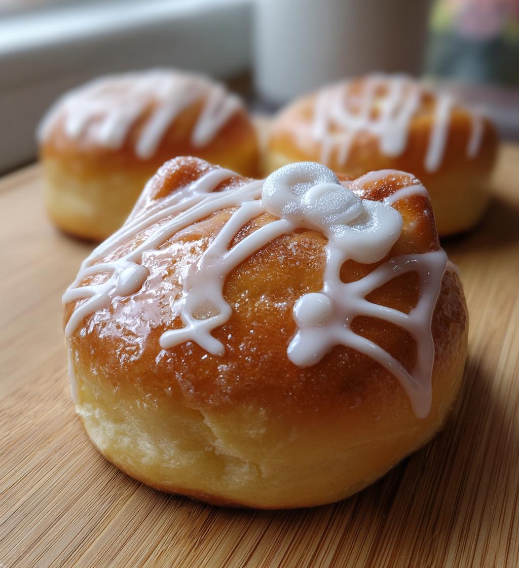 cinnamon rolls hello kitty