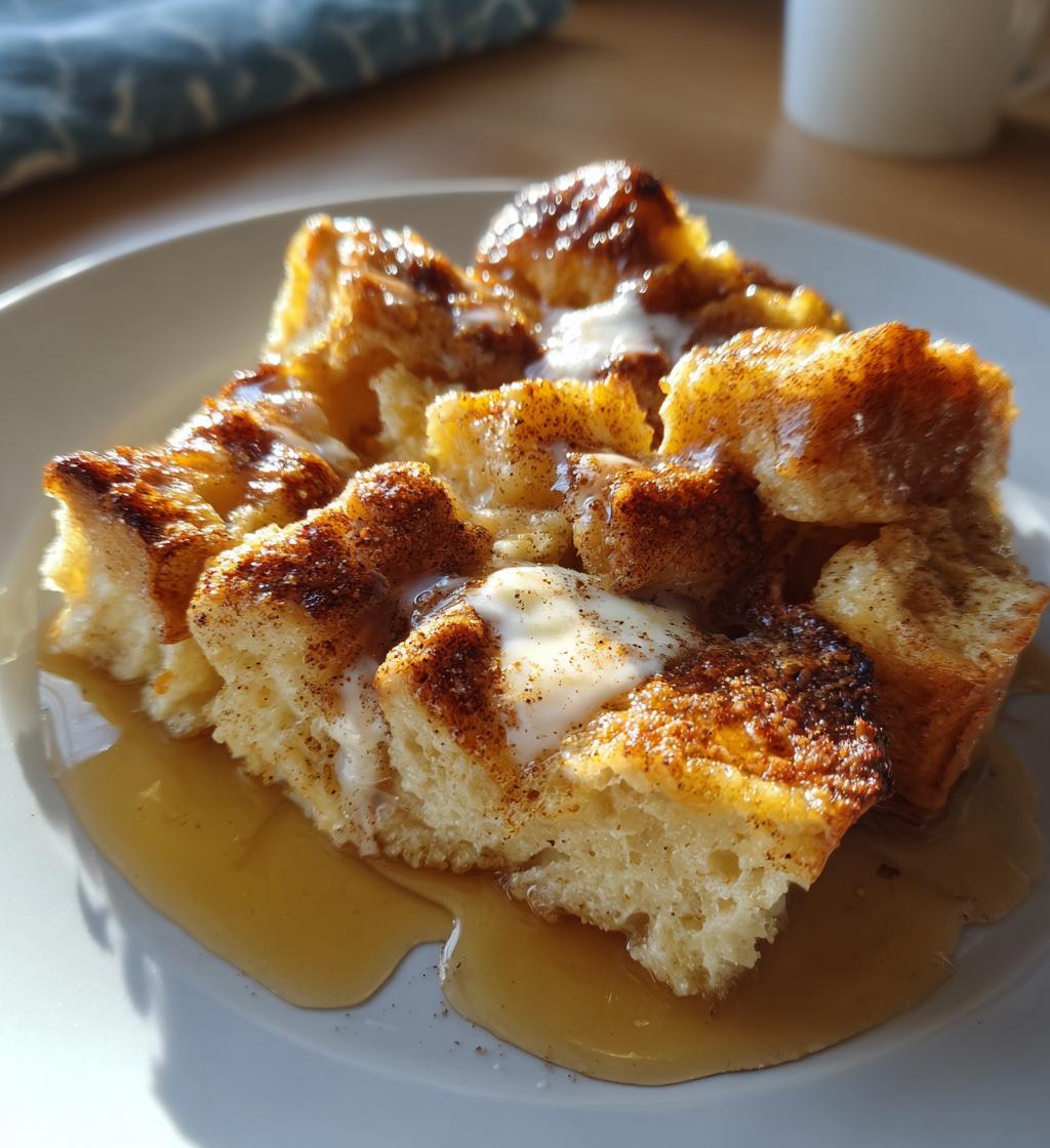 cream cheese french toast casserole