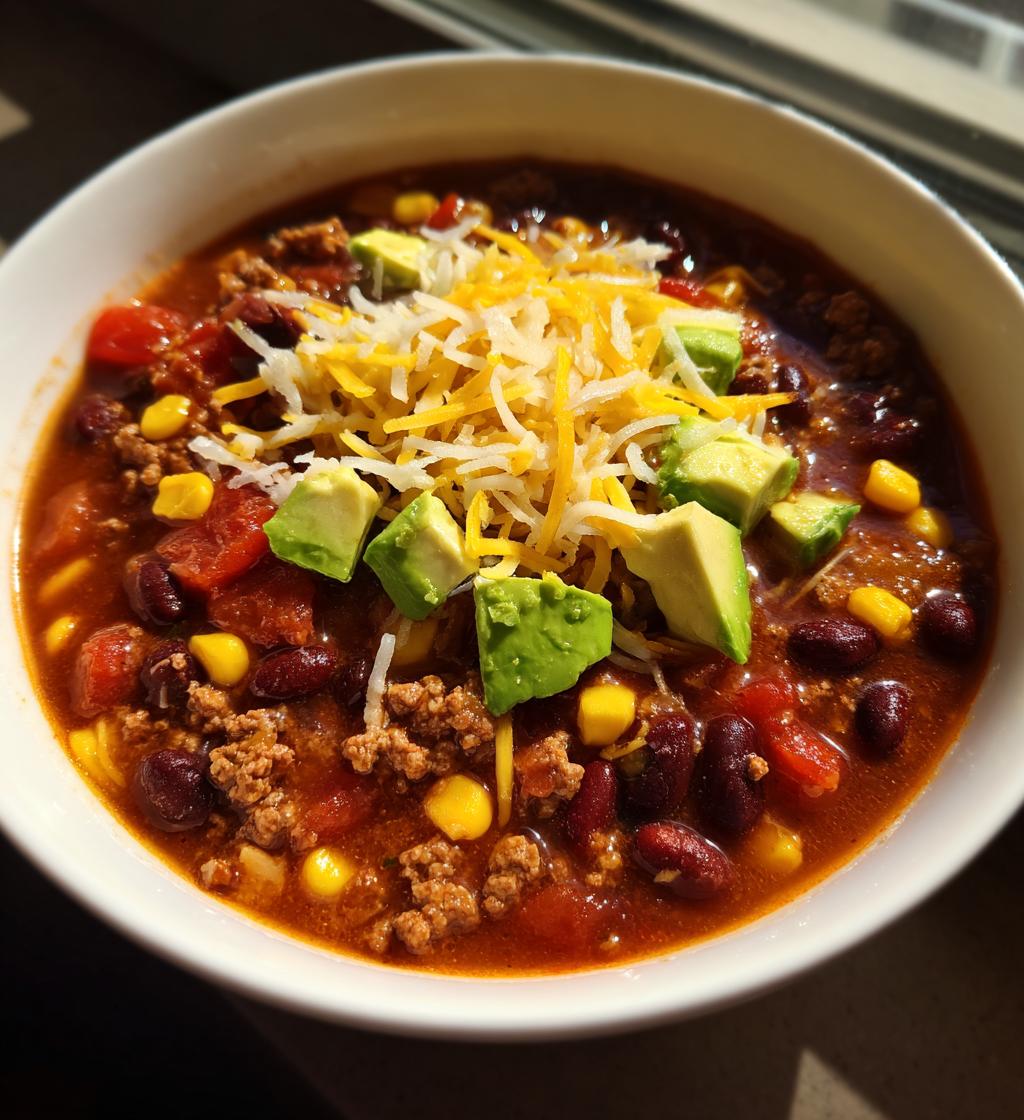 crock pot taco soup