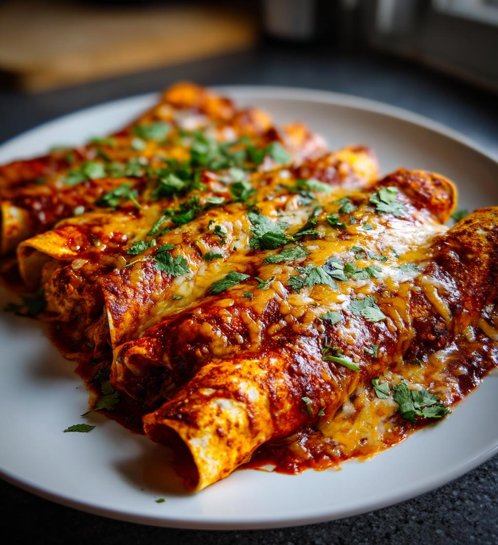 crockpot chicken enchiladas
