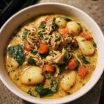 crockpot chicken gnocchi soup