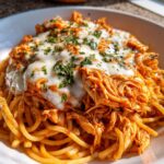 crockpot chicken spaghetti