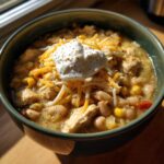crockpot white chicken chili easy