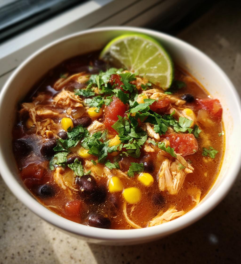easy chicken taco soup: 7 Comforting Reasons to Love It