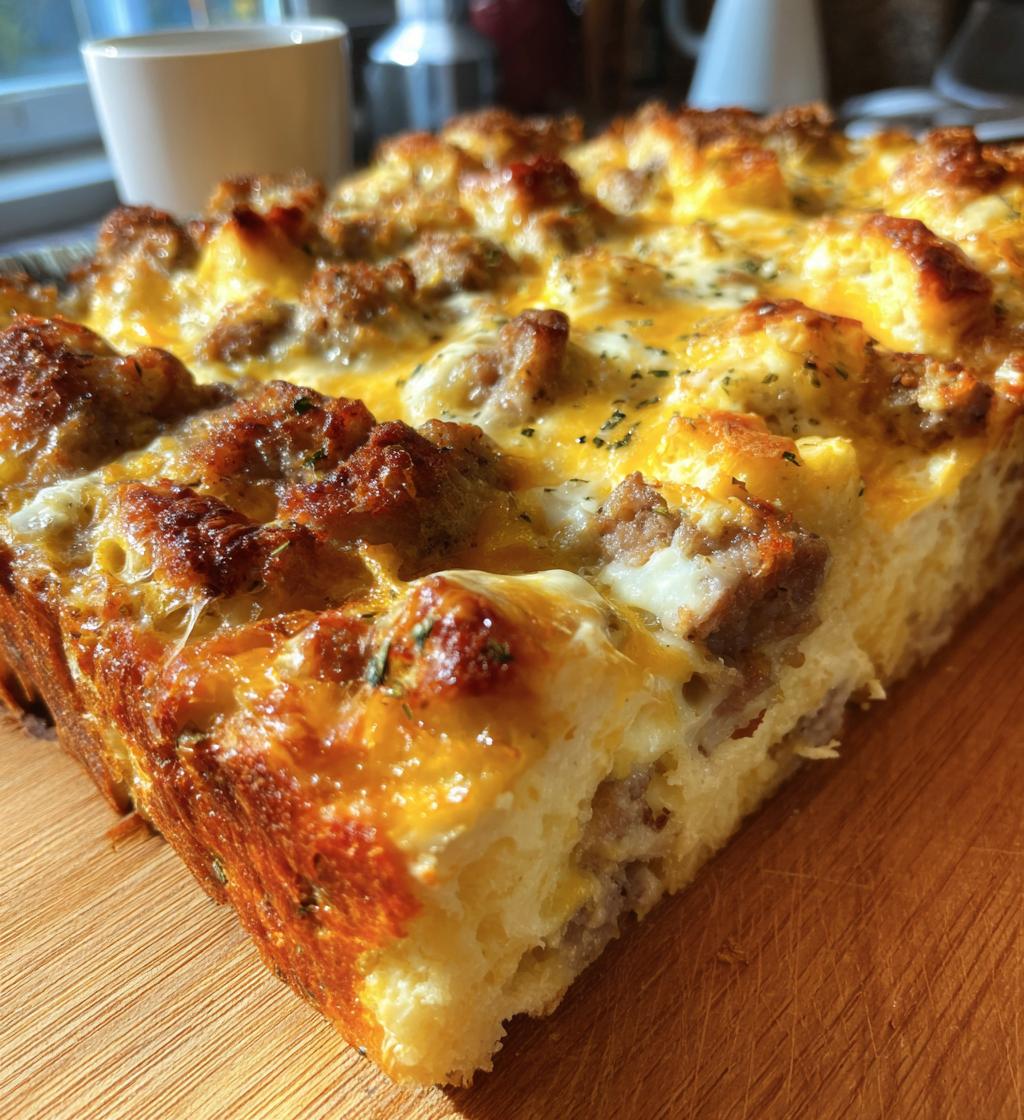 easy overnight breakfast casserole
