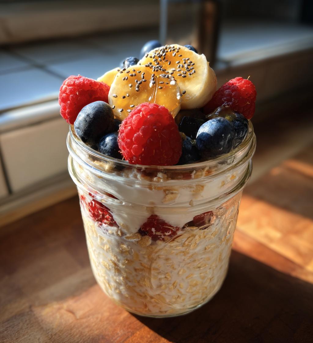 easy overnight oats healthy