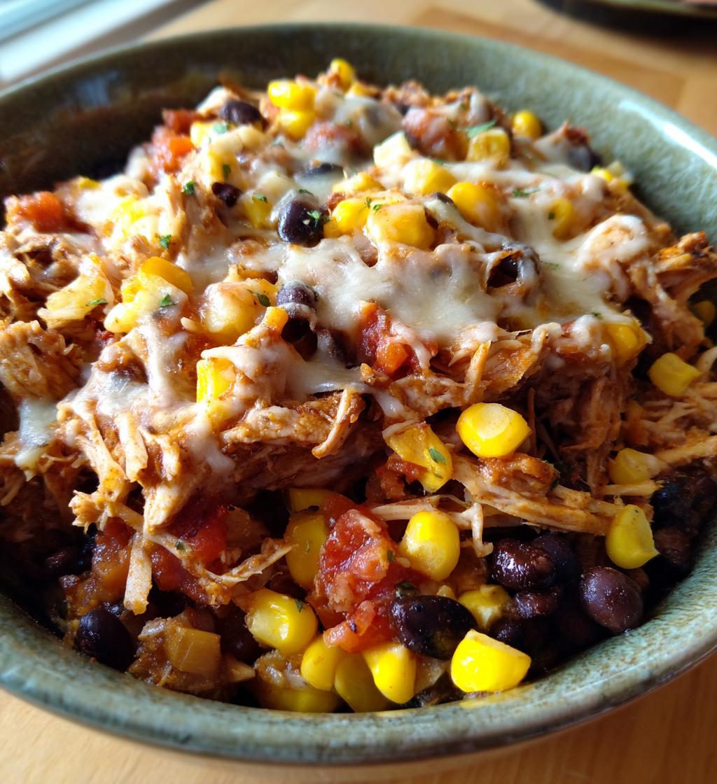fiesta chicken crockpot