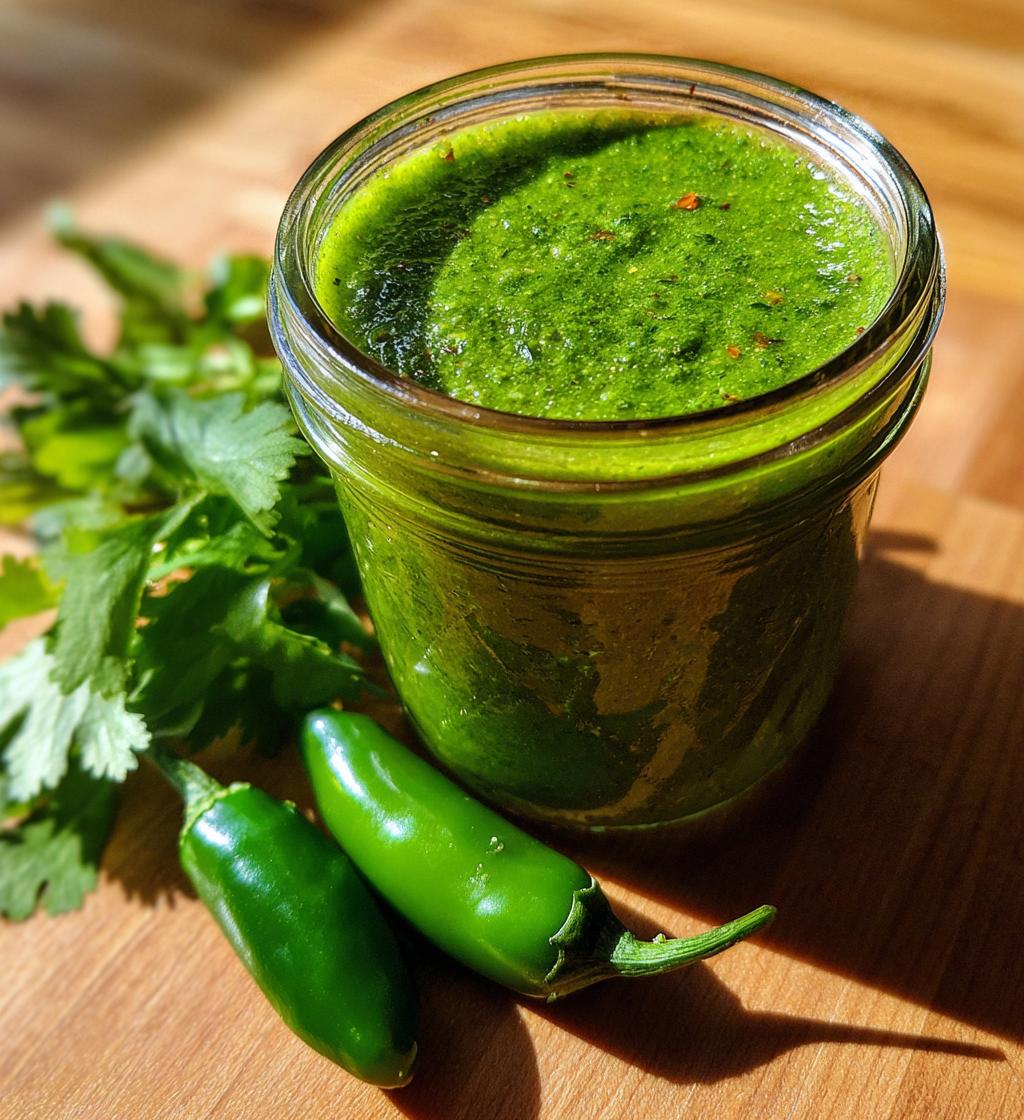 green chili sauce recipe