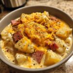ham potato soup crockpot