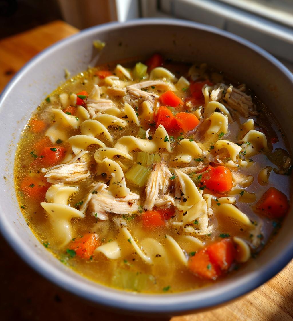 Healthy Chicken Noodle Soup: 5 Heartwarming Secrets to Love
