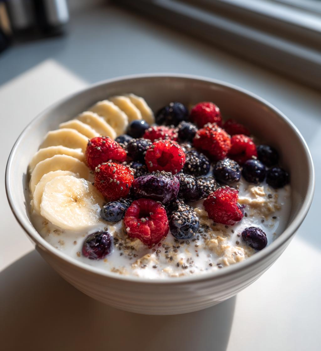 high protein overnight oats