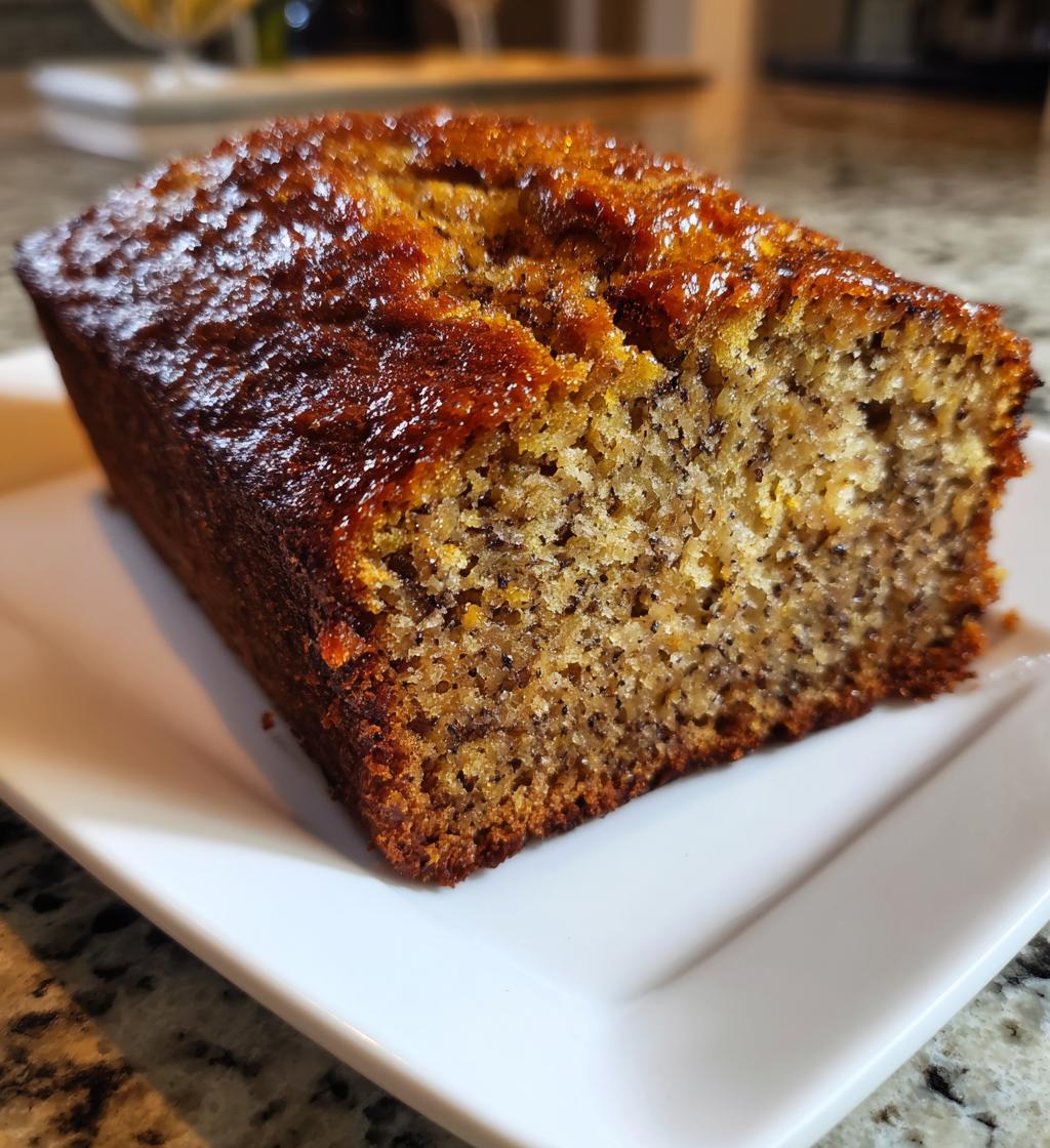 homemade banana bread