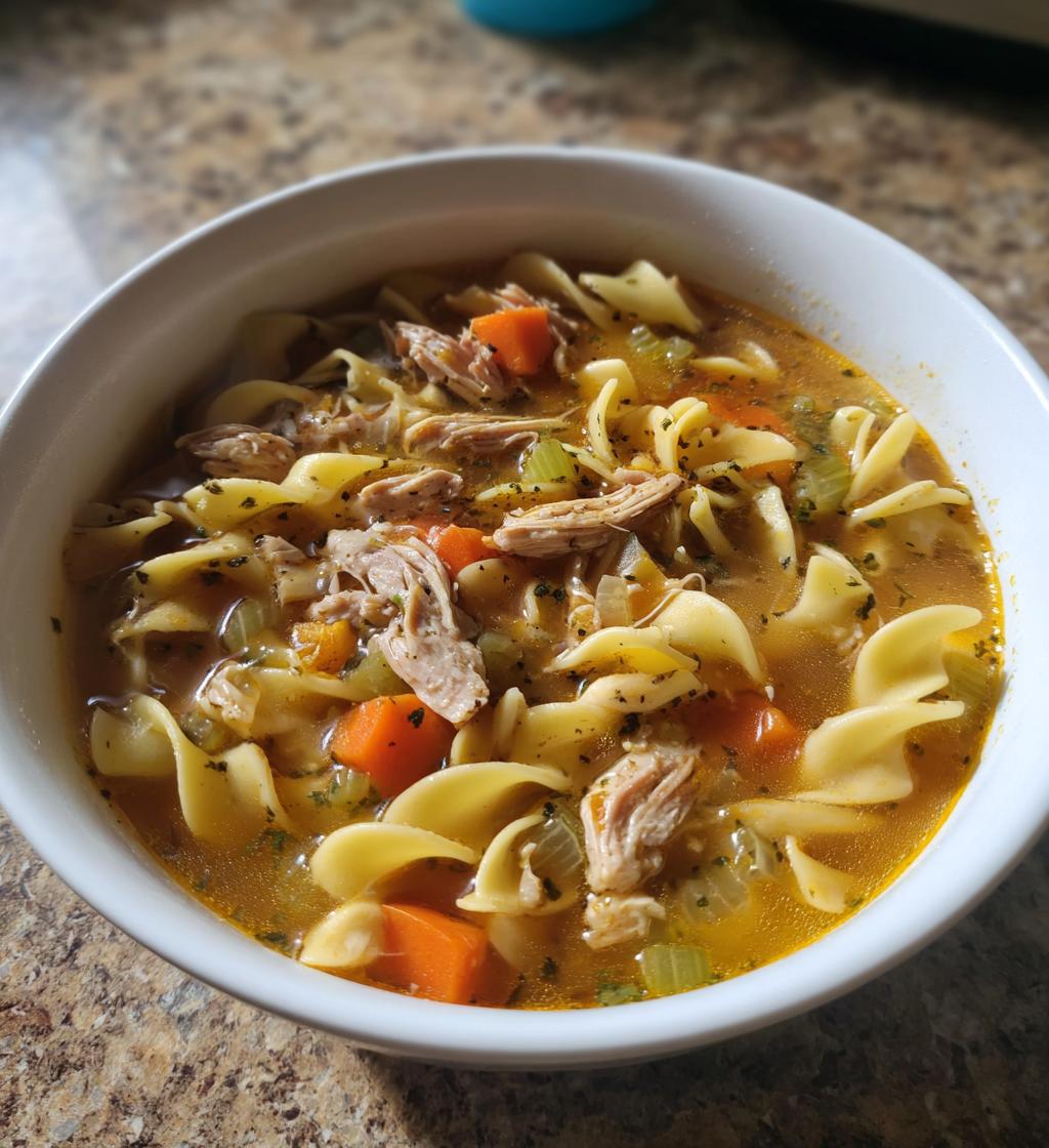 homestyle chicken noodle soup