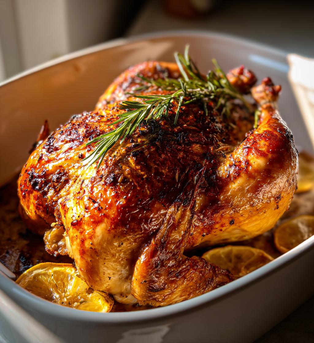 how to roast a chicken in the oven