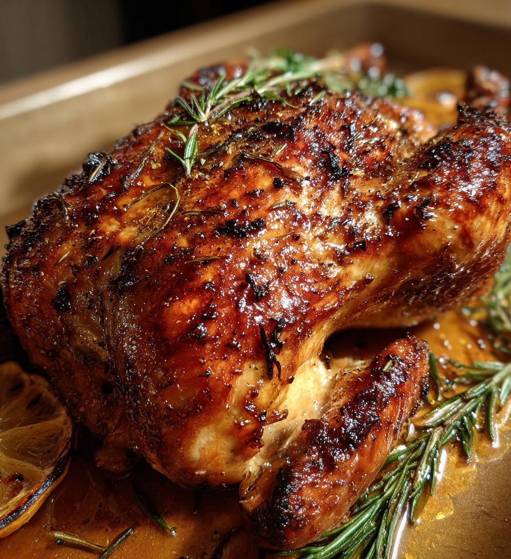 how to roast a whole chicken in the oven