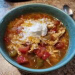keto chicken taco soup