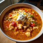 keto chicken taco soup
