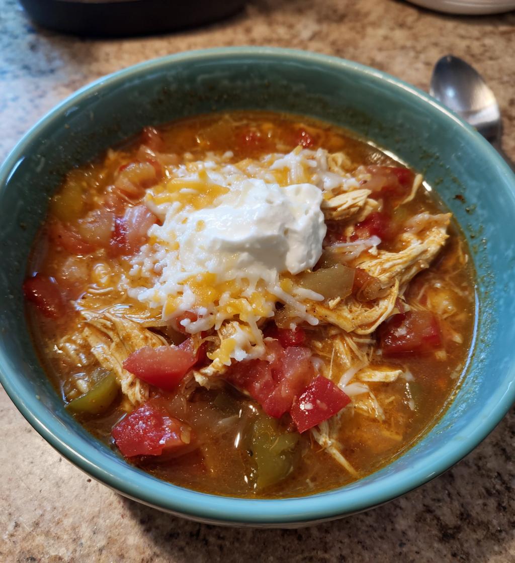keto chicken taco soup