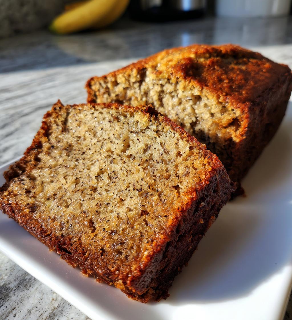 low calorie banana bread