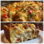no egg breakfast casserole