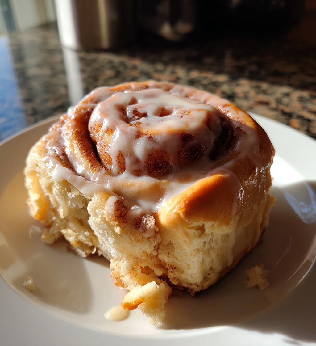 no yeast cinnamon rolls