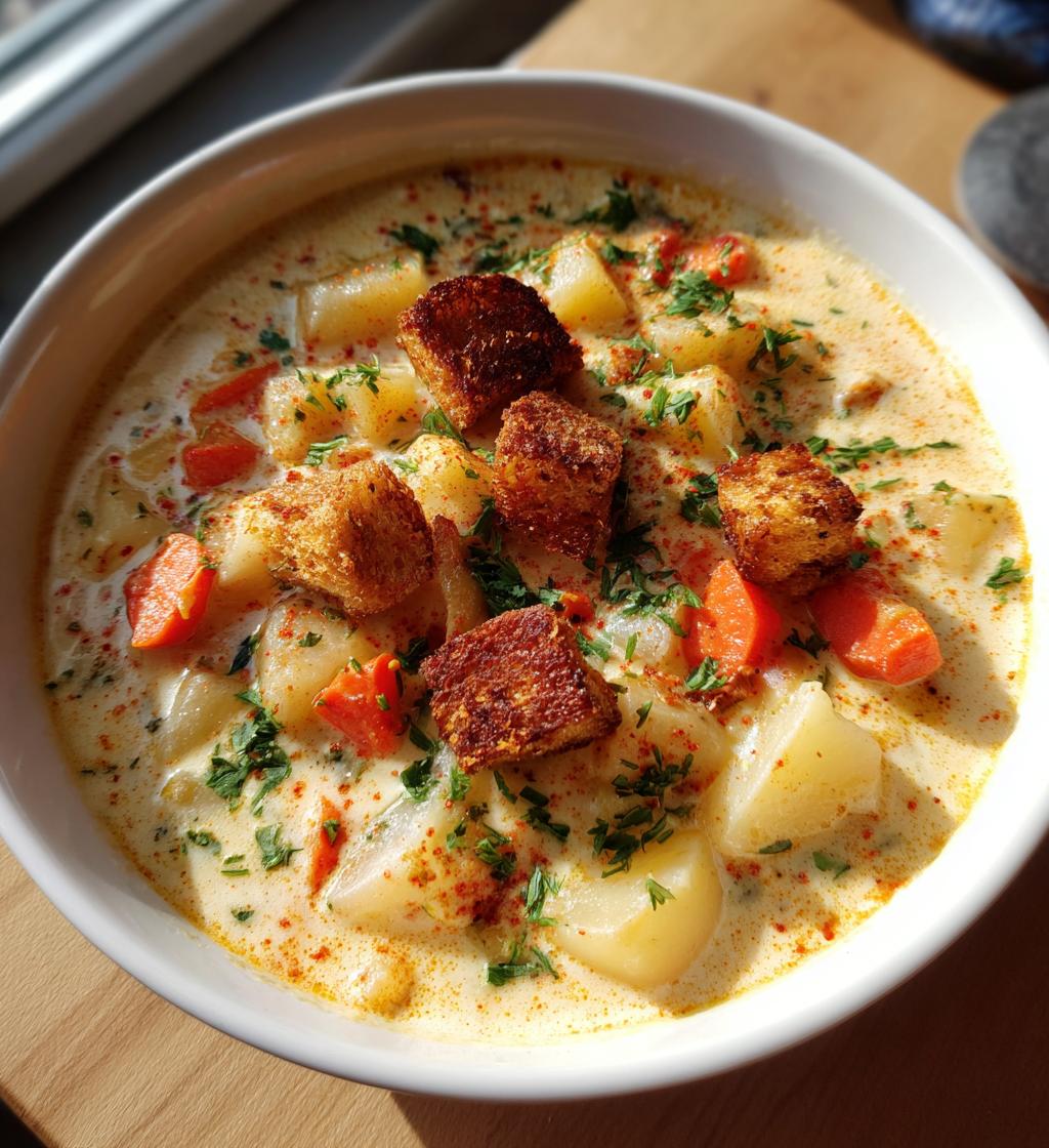 old fashioned potato soup