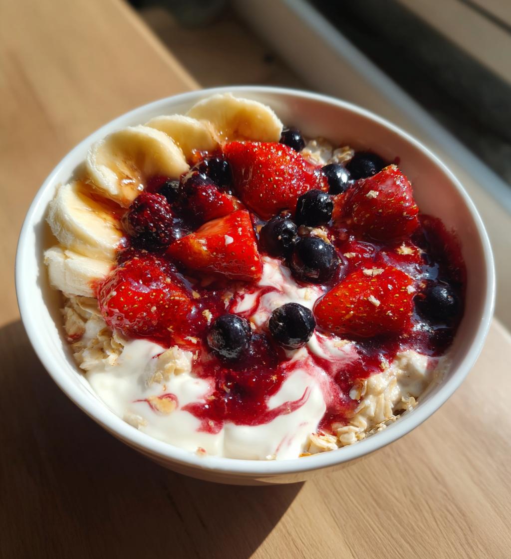 overnight protein oats