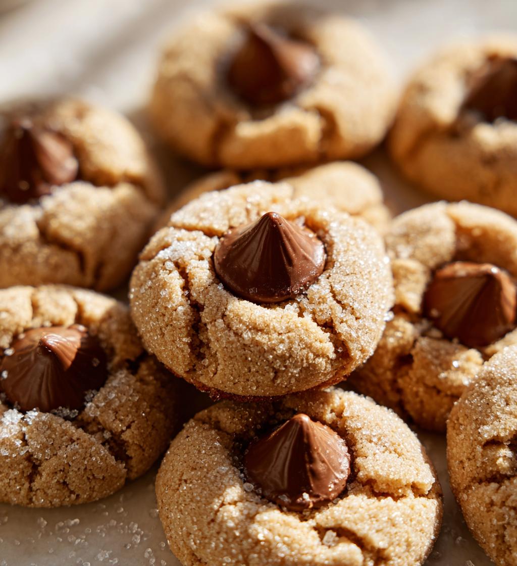 peanut butter blossoms