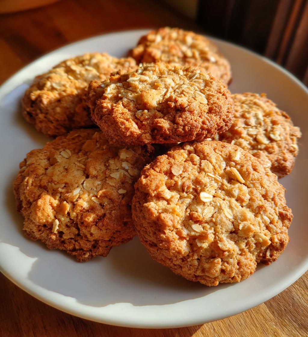 peanut butter oatmeal cookies