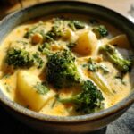 potato and broccoli soup